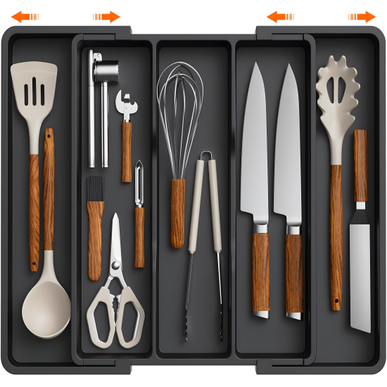 Expandable Utensil Drawer Organizer